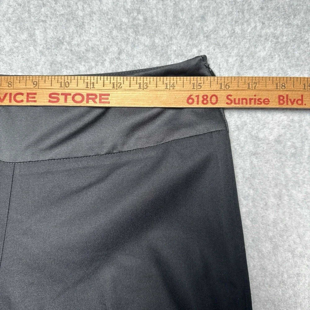 Trina Turk Black Wide Leg Dress Pants Office Classy Size 4 30X31‎ Style #289419